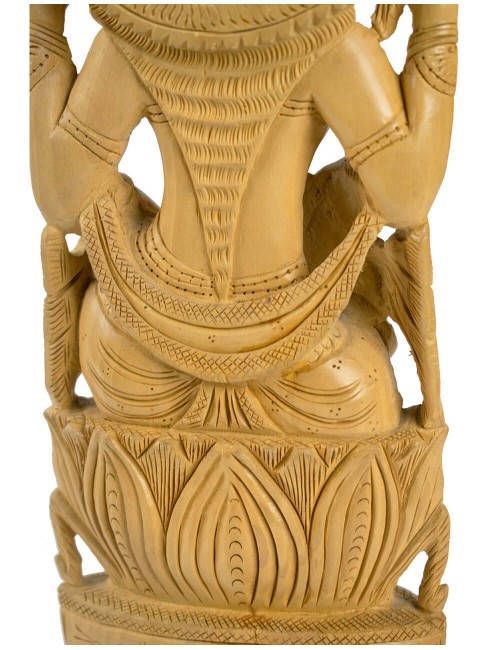 Statua-del-dio-denaro-Lakshmi-india