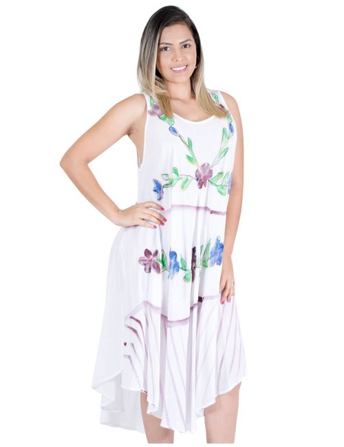robe-plage-hippie-fleurs-femme