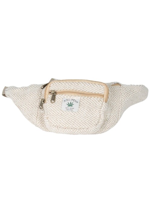 fanny pack-hemp-colors-unisex-hippie-beige